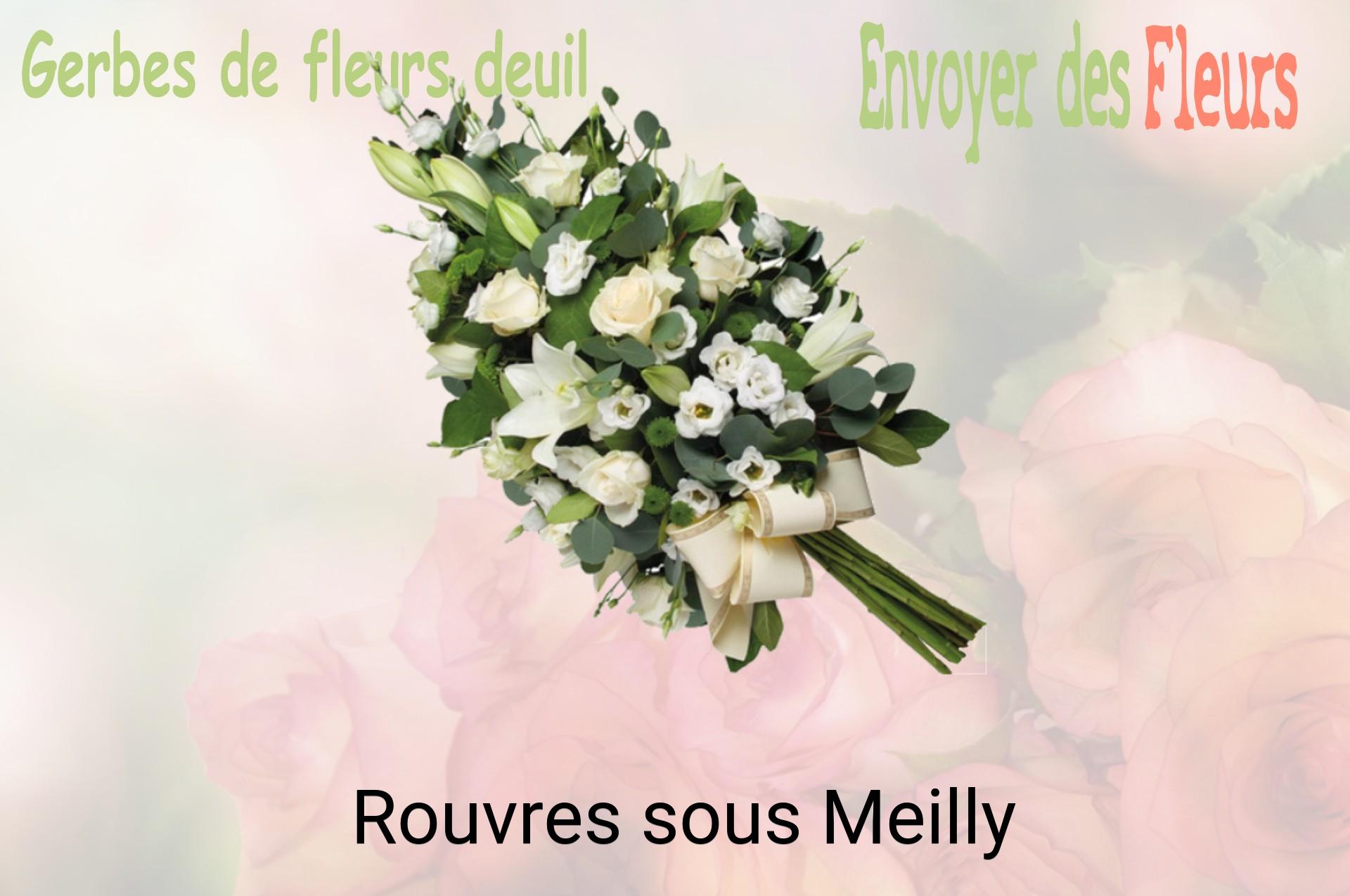 Gerbe de fleurs de deuil livrée à Rouvres-sous-Meilly